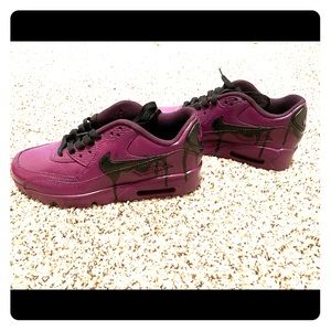 RARE Nike Air Max Drips in Purple